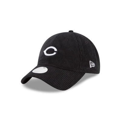 Cincinnati Reds Gorra | New Era MLB Corduroy 9twenty Adjustable Cap Mexico - Negros